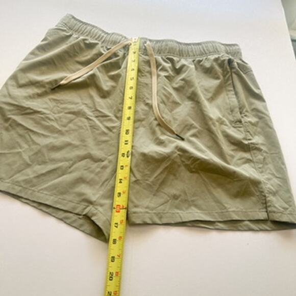 Right of Way (R.O.W,) Theo Athletic 6" Shorts Size XL Neutrals Minimalist Light - Picture 8 of 9
